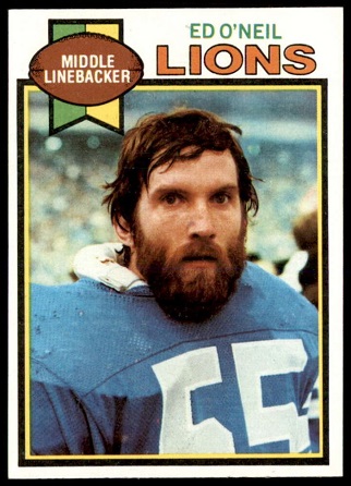 Ed O'Neil 1979 Topps football card