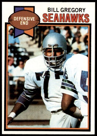 Bill Gregory 1979 Topps football card