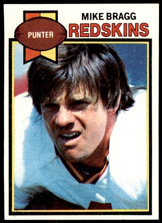 Mike Bragg 1979 Topps football card