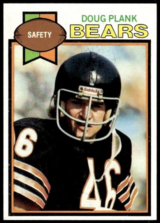 Doug Plank 1979 Topps football card