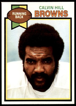 Calvin Hill 1979 Topps football card