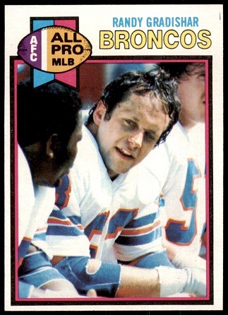 Randy Gradishar 1979 Topps football card