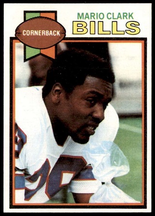 Mario Clark 1979 Topps football card