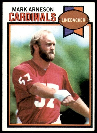 Mark Arneson 1979 Topps football card