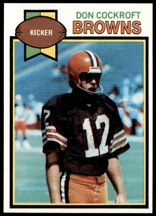 Don Cockroft 1979 Topps football card