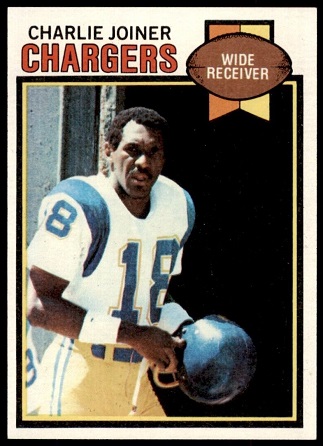 Charlie Joiner 1979 Topps football card