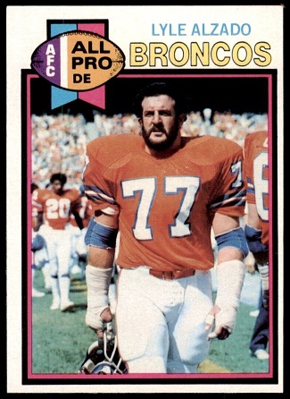 Lyle Alzado 1979 Topps football card