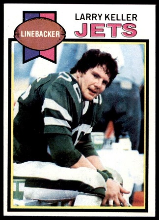 Larry Keller 1979 Topps football card