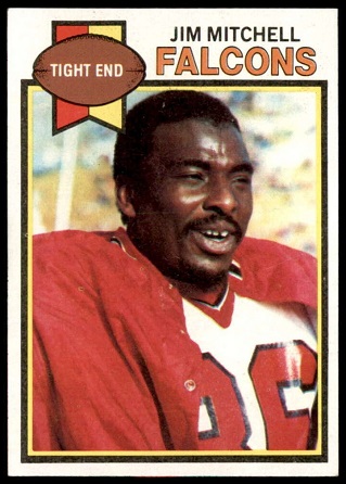 Jim Mitchell 1979 Topps football card