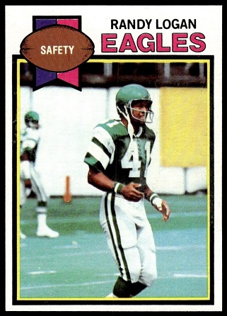 Randy Logan 1979 Topps football card