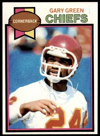 Gary Green 1979 Topps football card