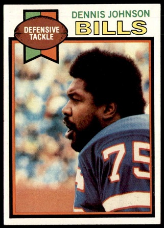 Dennis Johnson 1979 Topps football card