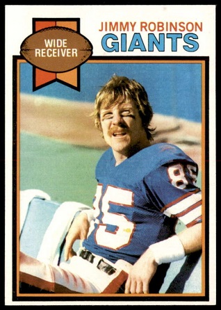 Jimmy Robinson 1979 Topps football card