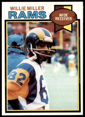 Willie Miller 1979 Topps football card Willie Miller 1979 Topps football card