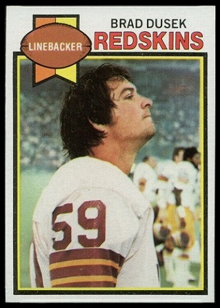 Brad Dusek 1979 Topps football card