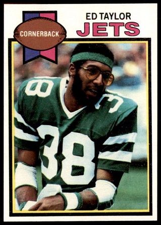 Ed Taylor 1979 Topps football card