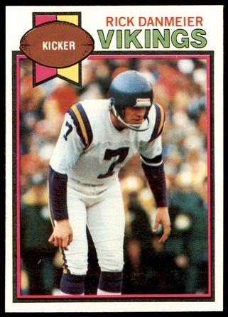 Rick Danmeier 1979 Topps football card