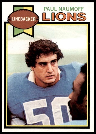 Paul Naumoff 1979 Topps football card