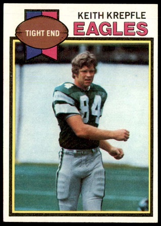 Keith Krepfle 1979 Topps football card