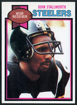 John Stallworth 1979 Topps football card