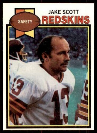 Jake Scott 1979 Topps football card