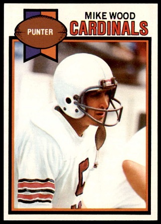 Mike Wood 1979 Topps football card