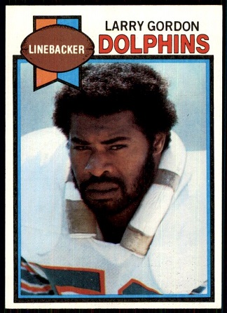 Larry Gordon 1979 Topps football card