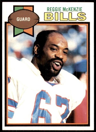 Reggie McKenzie 1979 Topps football card Reggie McKenzie 1979 Topps football card