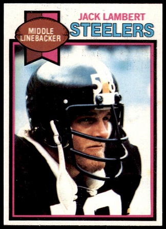 Jack Lambert 1979 Topps football card