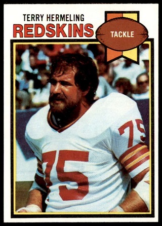 Terry Hermeling 1979 Topps football card