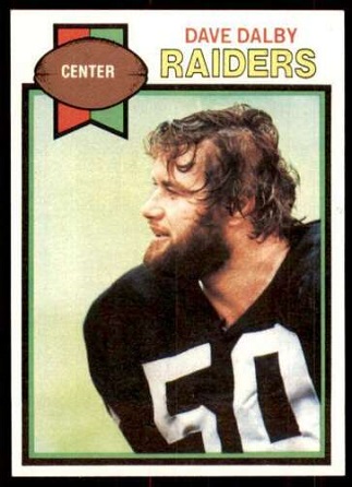 Dave Dalby 1979 Topps football card