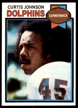 Curtis Johnson 1979 Topps football card