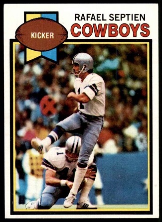 Rafael Septien 1979 Topps football card