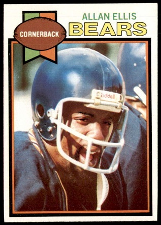 Allan Ellis 1979 Topps football card