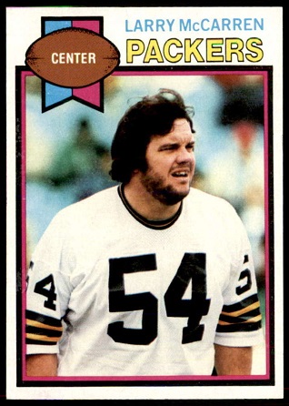 Larry McCarren 1979 Topps football card