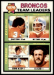 1979 Topps Broncos Team Leaders