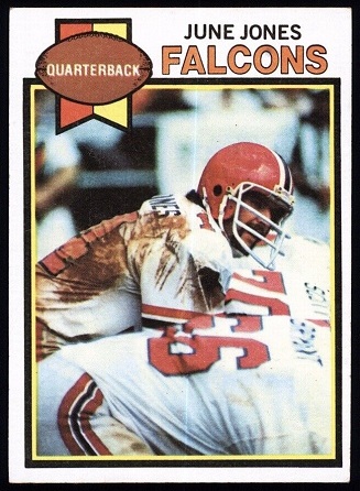 June Jones 1979 Topps football card June Jones 1979 Topps football card