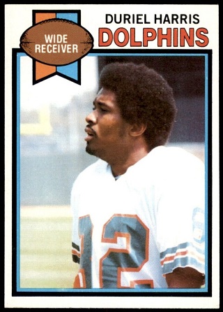 Duriel Harris 1979 Topps football card