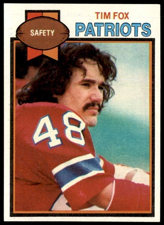 Tim Fox 1979 Topps football card