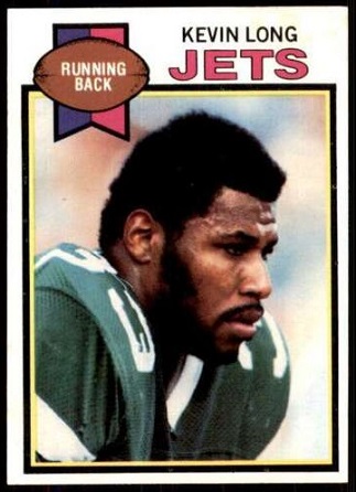 Kevin Long 1979 Topps football card