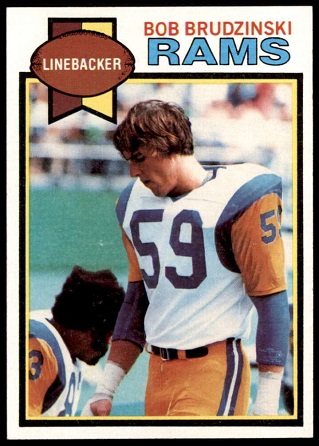 Bob Brudzinski 1979 Topps football card