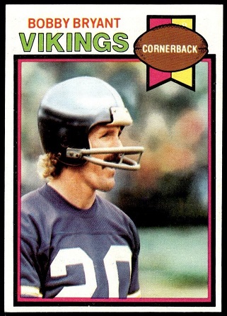 Bobby Bryant 1979 Topps football card
