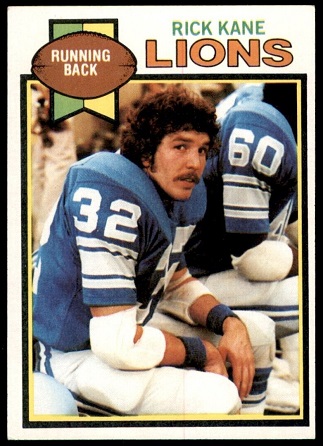 Rick Kane 1979 Topps football card