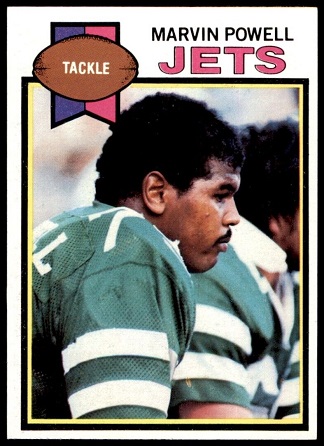 Marvin Powell 1979 Topps football card