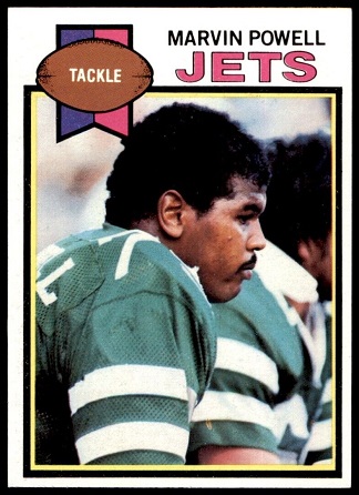 Marvin Powell 1979 Topps football card Marvin Powell 1979 Topps football card