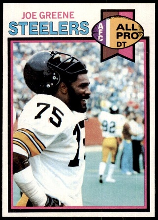 Joe Greene 1979 Topps football card Joe Greene 1979 Topps football card