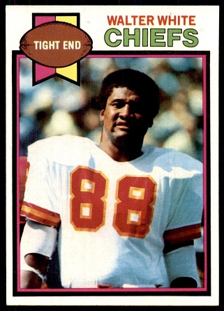 Walter White 1979 Topps football card