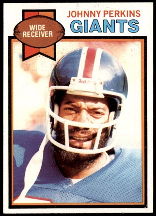 Johnny Perkins 1979 Topps football card