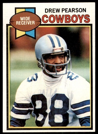 Drew Pearson 1979 Topps football card