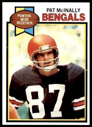 Pat McInally 1979 Topps football card